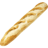 Illustration av Baguette Butiksbakad!