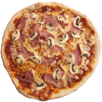 Illustration av Pizza Capricciosa