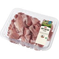 Illustration av Fläskgrytbitar