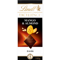 Illustration av Chokladkaka Excellence Mango Almond