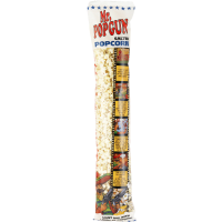 Illustration av Poppade popcorn