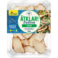 Illustration av Ätklar kyckling