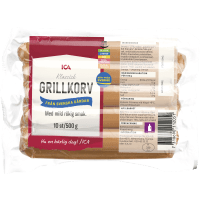 Illustration av Grillkorv