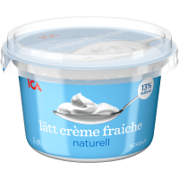 Illustration av Crème fraiche Lätt 13% 2dl