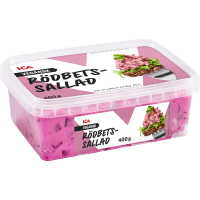 Illustration av Vegansk rödbetssallad