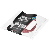 Illustration av Färska högrevsburgare