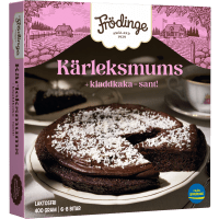 Illustration av Kärleksmums kladdkaka