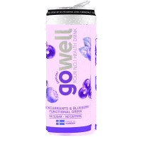 Illustration av GoWell kolsyrad vitamindryck