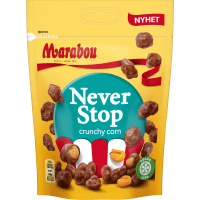 Illustration av Choklad Never Stop Crunchy Corn