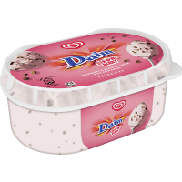 Illustration av Jordgubb Efterrättsglass