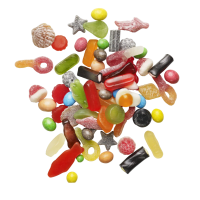 Illustration av GODIS LÖSVIKT