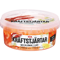 Illustration av Kräftstjärtar med dillsmak i lake