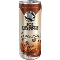 Illustration av Iskaffe Cappuccino