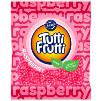 Illustration av Godispåse Tutti Frutti Hallon