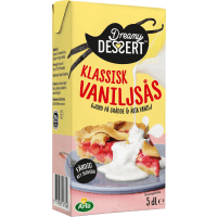 Illustration av Vaniljsås Klassisk 10%