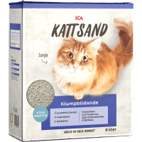 Illustration av Kattsand Klumpbildande Finkorning