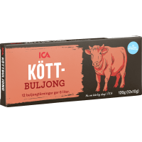 Illustration av Köttbuljong tärningar