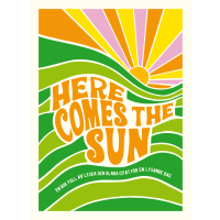 Illustration av Here comes the sun