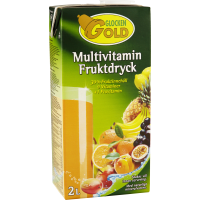 Illustration av Multivitamin drink