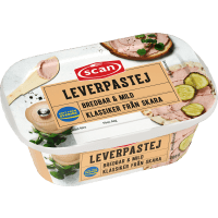 Illustration av Leverpastej Bredbar