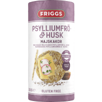 Illustration av Majskakor Psylliumfrö/husk