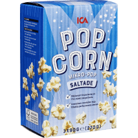 Illustration av Mikropopcorn salt