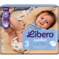 Illustration av Blöjor Comfort Strl 3 5-8kg 43-p