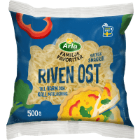 Illustration av Riven ost