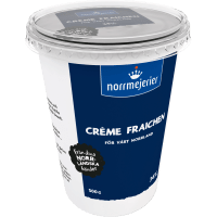 Illustration av Crème fraichen 34% Naturell 500g