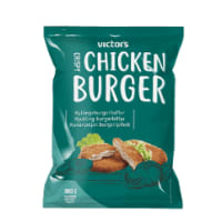 Illustration av Kycklingburgare