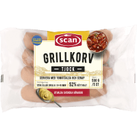 Illustration av Grillkorvar