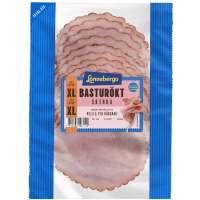 Illustration av Basturökt skinka