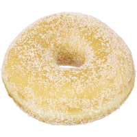 Illustration av Donut socker
