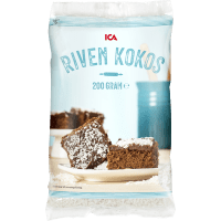 Illustration av Riven kokos