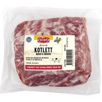 Illustration av Kotlett benfri