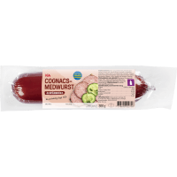 Illustration av Cognacsmedwurst röd/svart