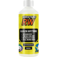 Illustration av Avfettning alkalisk