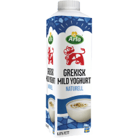 Illustration av Mild grekisk yoghu