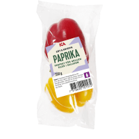 Illustration av Paprika 2-pack i påse