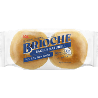 Illustration av Brioche bagel 4-p