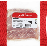 Illustration av Fläskkotlett