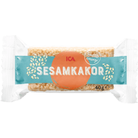 Illustration av Sesamkakor Sport energi 40g