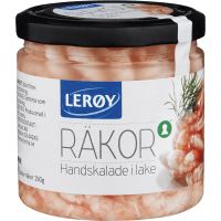 Illustration av Handskalade räkor