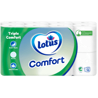 Illustration av Comfort toa 3-lags
