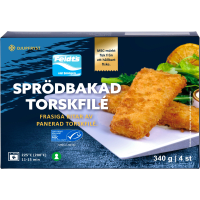Illustration av Sprödbakad Torsk