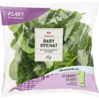 Illustration av Babyspenat