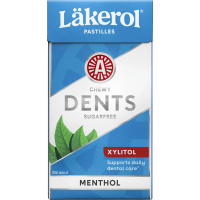 Illustration av Halstabletter Dents Menthol