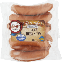 Illustration av Tjock Grillkorv