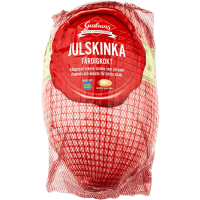 Illustration av Julskinka kokt m.s