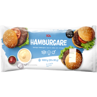 Illustration av Hamburgare Storpack